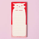 Don't Wanna - Risograph Notepad - Twirls + Twigs