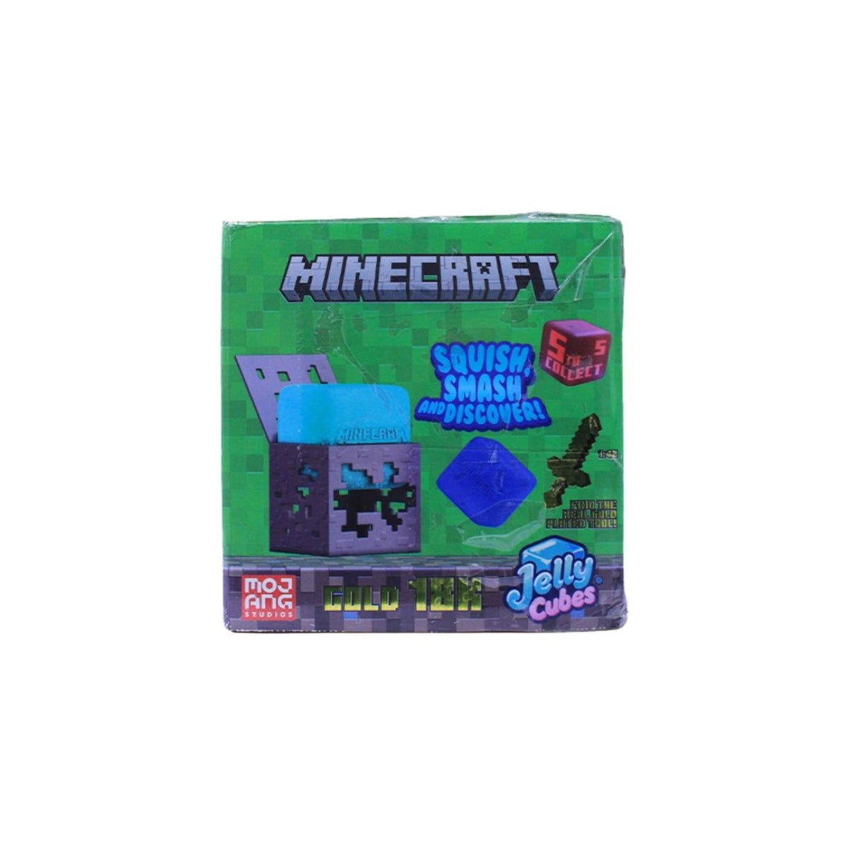 Minecraft Jelly Cube Squishy Toy - Twirls + Twigs