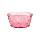 Codi Glass Bowl - 4.75" Dia Pink - Twirls + Twigs