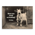 Have You Tried Screaming? It Helps - Funny Sympathy Card - Twirls + Twigs