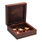 Tic Tac Toe Travel Game Set - Handcrafted Wood - Twirls + Twigs
