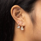 Goose Drop Earrings | Gold Cottagecore Dangle Earrings - Twirls + Twigs