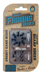 Fishing Hooks Adventure Card – Pocket Fishing Kit - Twirls + Twigs