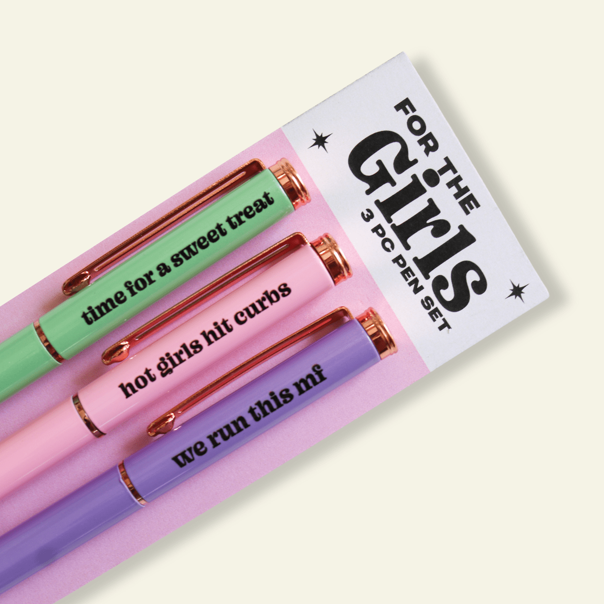 For the Girls Pen Set - Twirls + Twigs