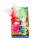 Lameowow Handbag Catnip Cat Toy with Feathers - Twirls + Twigs