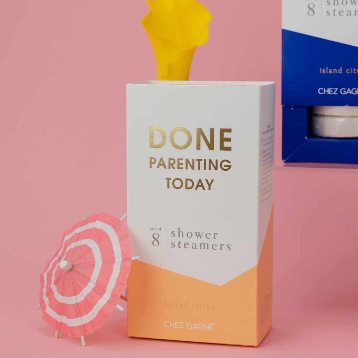 Done Parenting Today - Aromatherapy Shower Steamers - Island Citrus - Set of 8 - Twirls + Twigs