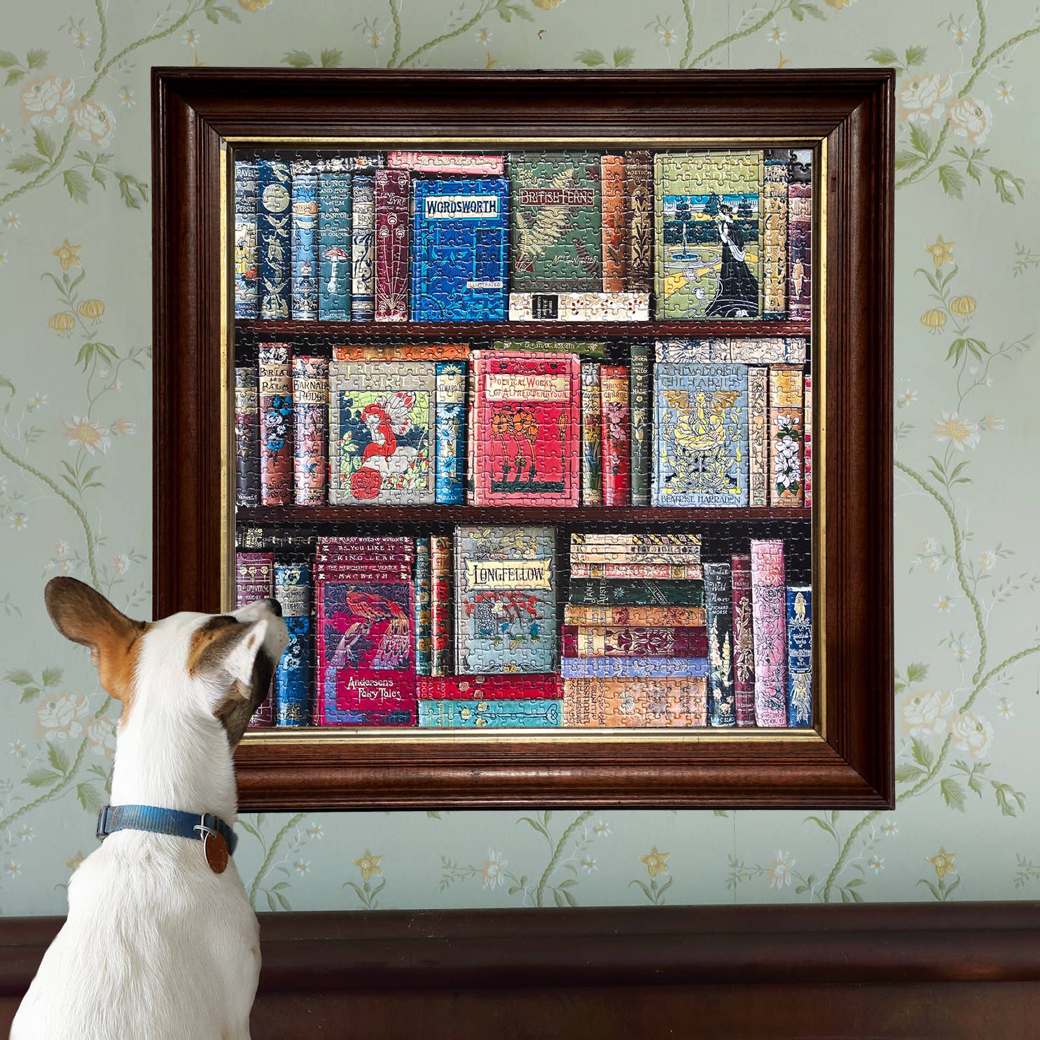 Vintage Library 1000 Piece Puzzle - Twirls + Twigs