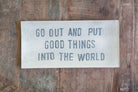 Good Things Rectangle Decoupage Plate - Twirls + Twigs