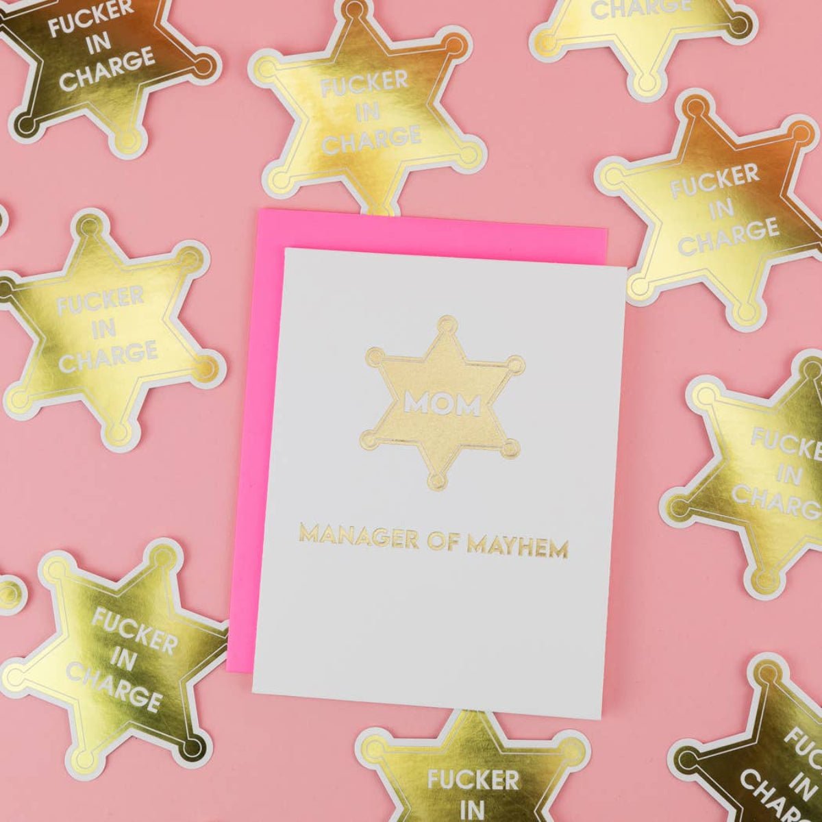 Mom - Manager of Mayhem - Mother's Day Card - Twirls + Twigs
