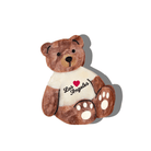 Hand-painted Los Angeles Teddy Claw Hair Clip | Eco-Friendly - Twirls + Twigs