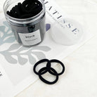 50pcs Candy - Colored Towel Ring Set High Elastic Hair Ties: Green - Twirls + Twigs