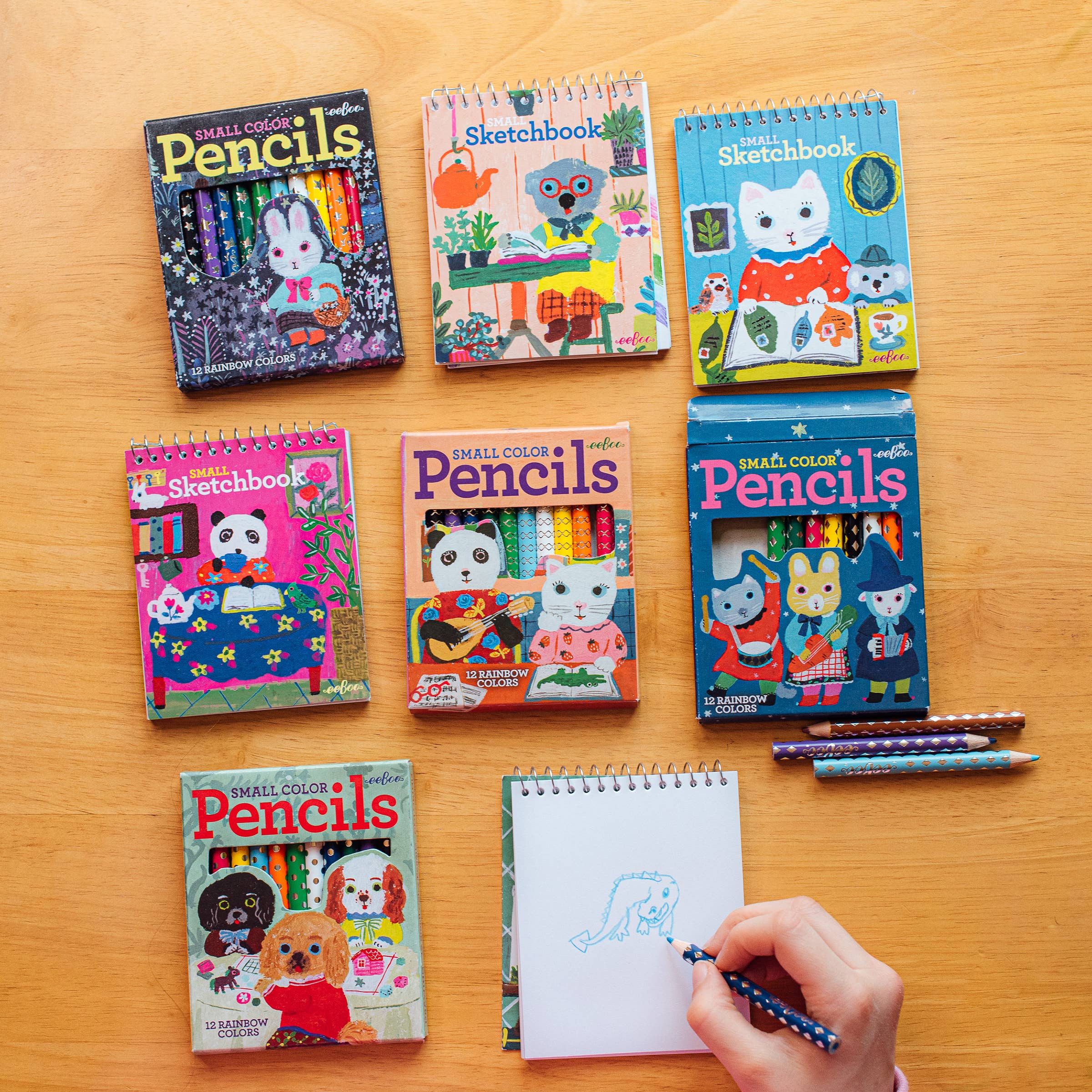 Yumi Small Sketchbook - Twirls + Twigs