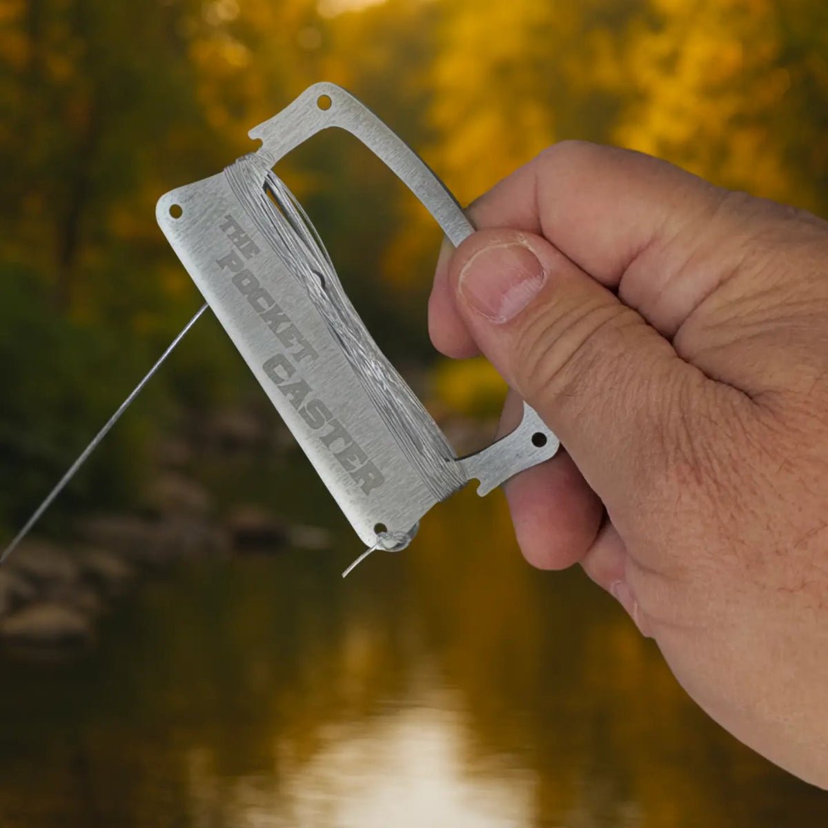 Pocket Caster Adventure Card – Wallet Fishing Tool - Twirls + Twigs
