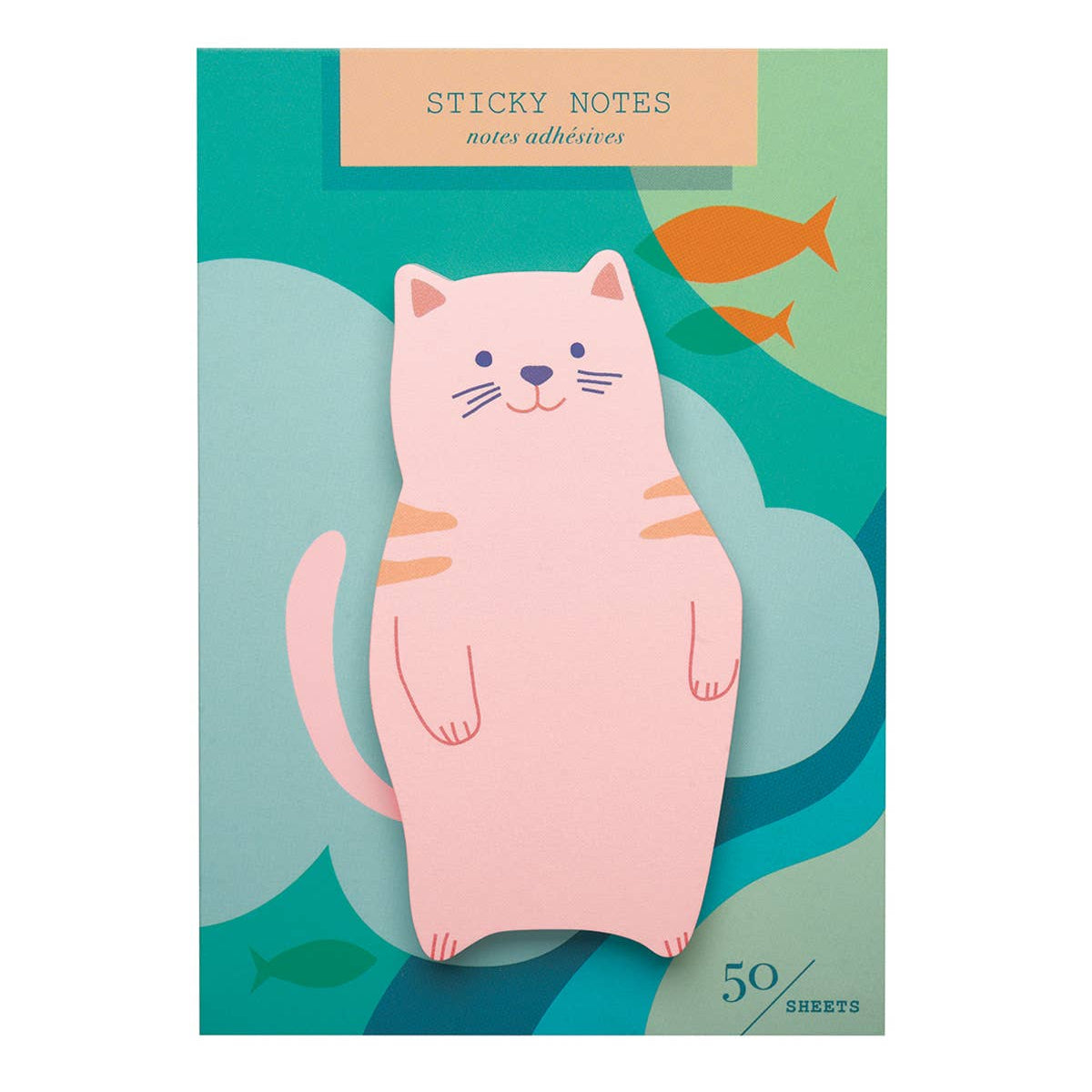 Gone Fishing Die Cut Sticky Notes – Twirls + Twigs
