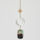 Stone Suncatcher - Sun Rays/Black/Blue Agate - Twirls + Twigs