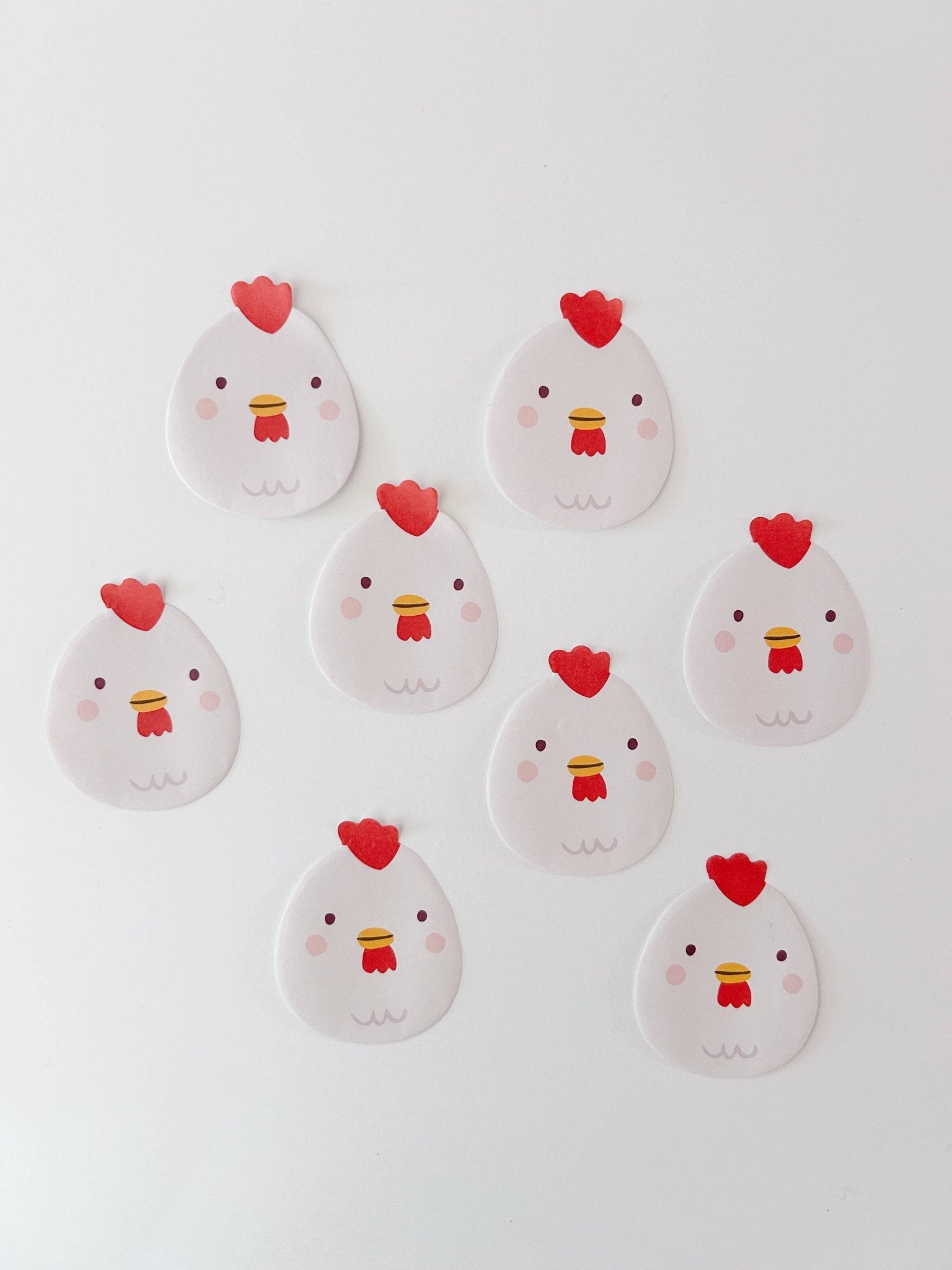 Chicken Funny Faces Sticky Notes - Twirls + Twigs