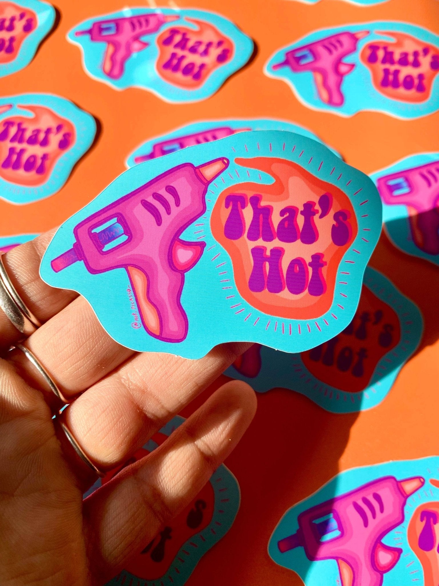 That’s Hot Sticker - Twirls + Twigs