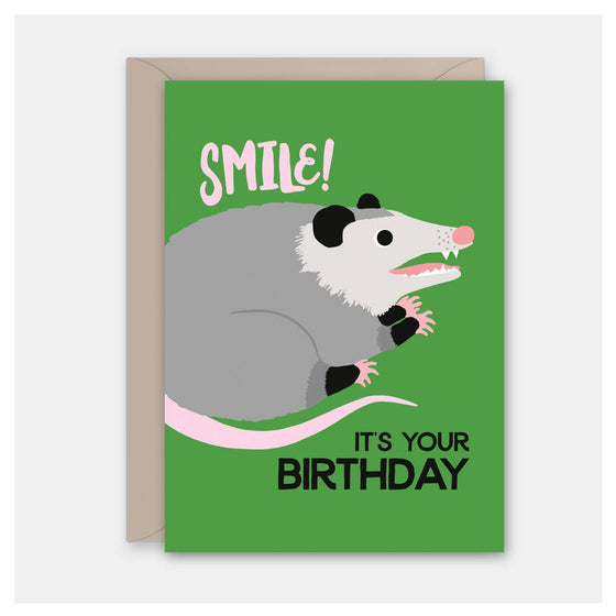 Possum - Birthday Card