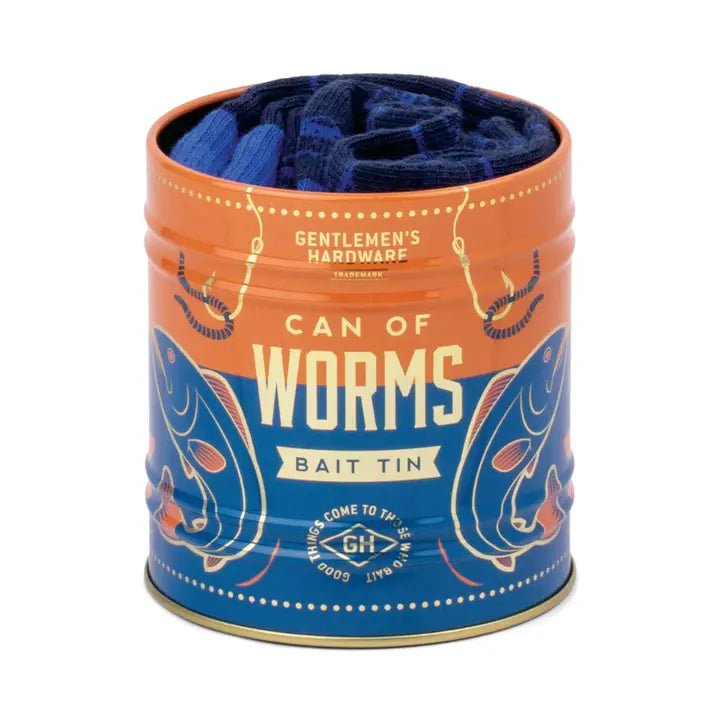 Socks in A Can - Fishing - Twirls + Twigs