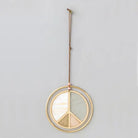 Stained Glass Light Catcher - Peace Sign - Twirls + Twigs