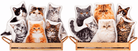 Cat Pillows - Twirls + Twigs