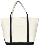 Heavy Duty Riverside Canvas Boat Tote Bag - Twirls + Twigs