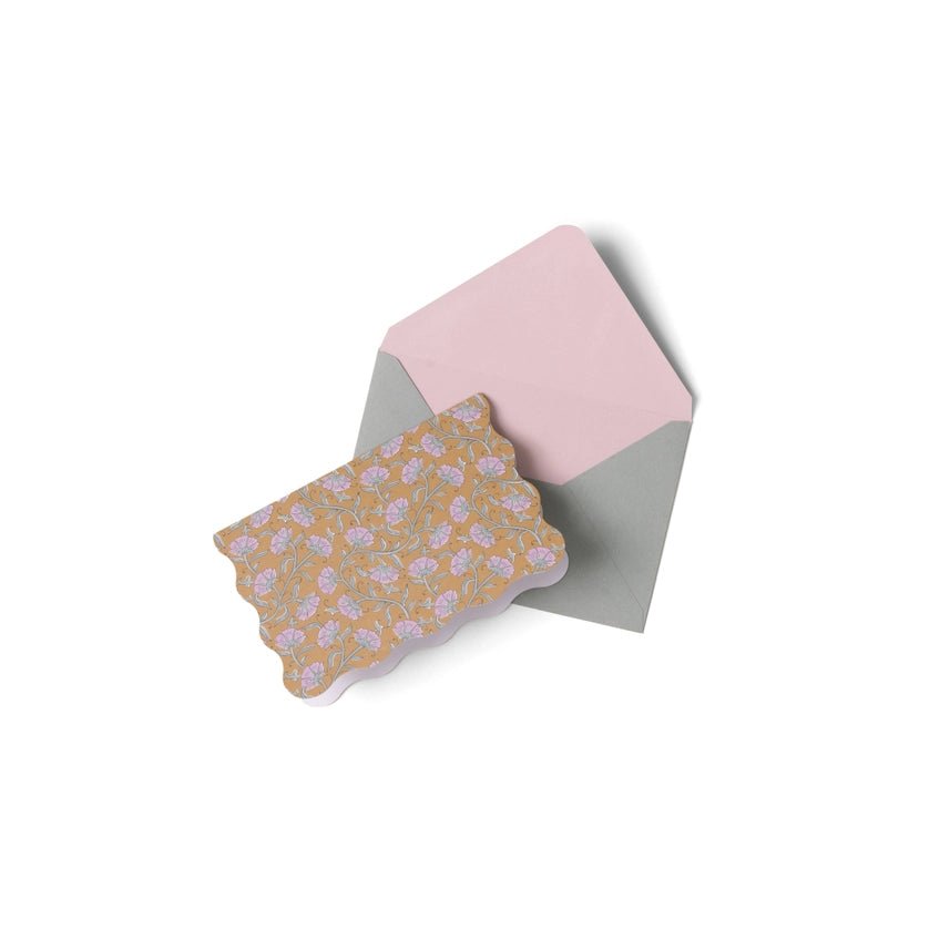 Boxed Vintage Floral Notecard Set - 16 cards - Twirls + Twigs