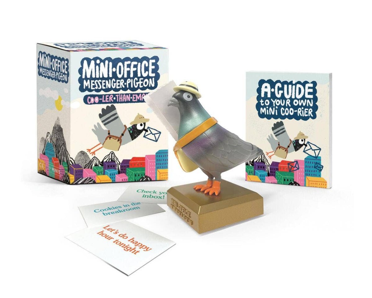 Mini Office Messenger Pigeon - Twirls + Twigs