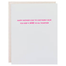 Our Family Glue, Keeping Us Together - Mother's Day Card - Twirls + Twigs