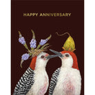 Anniversary Woodpeckers Card - Twirls + Twigs