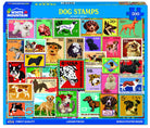 Dog Stamps (1997pz) - 500 Piece Jigsaw Puzzle - Twirls + Twigs