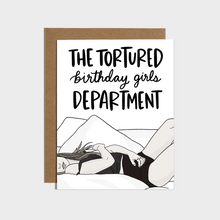  Tortured Birthday Girls Department TTPD Card