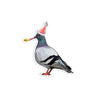 Party Pigeon Sticker