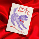 Dog Moms Count Too - Risograph Mother's Day Card - Twirls + Twigs