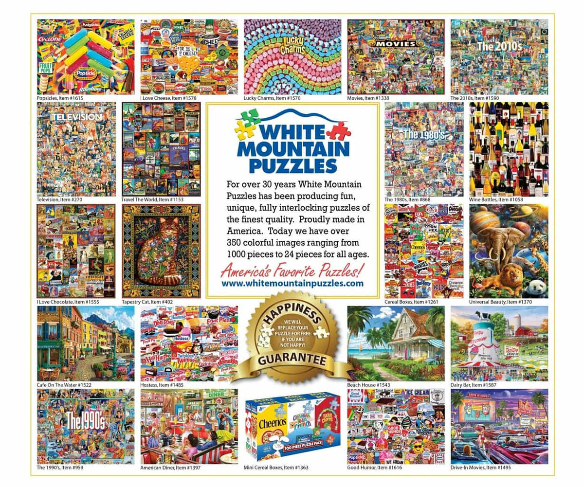 Cult Classics (2242pz) - 1000 Piece Jigsaw Puzzle - Twirls + Twigs