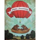 Anniversary Bears Greeting Card - Twirls + Twigs