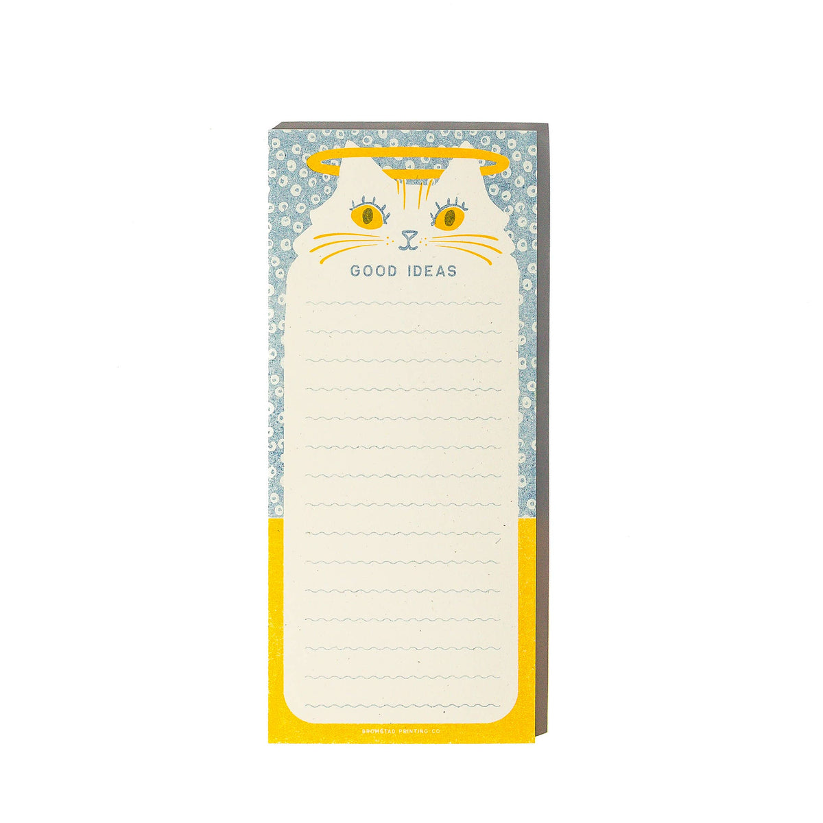 Good Ideas - Tall Risograph Notepad - Twirls + Twigs