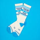 Teacher Of The Year Gym Crew Socks - Twirls + Twigs