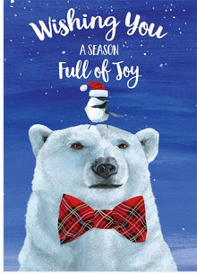  Polar Bear Christmas Card