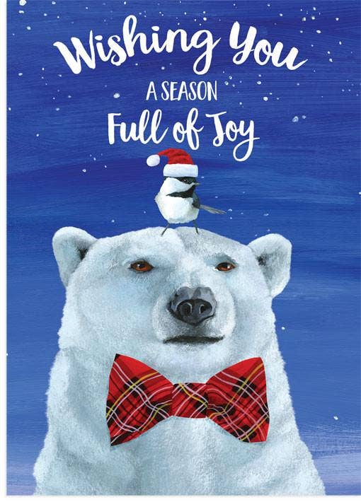 Polar Bear Christmas Card