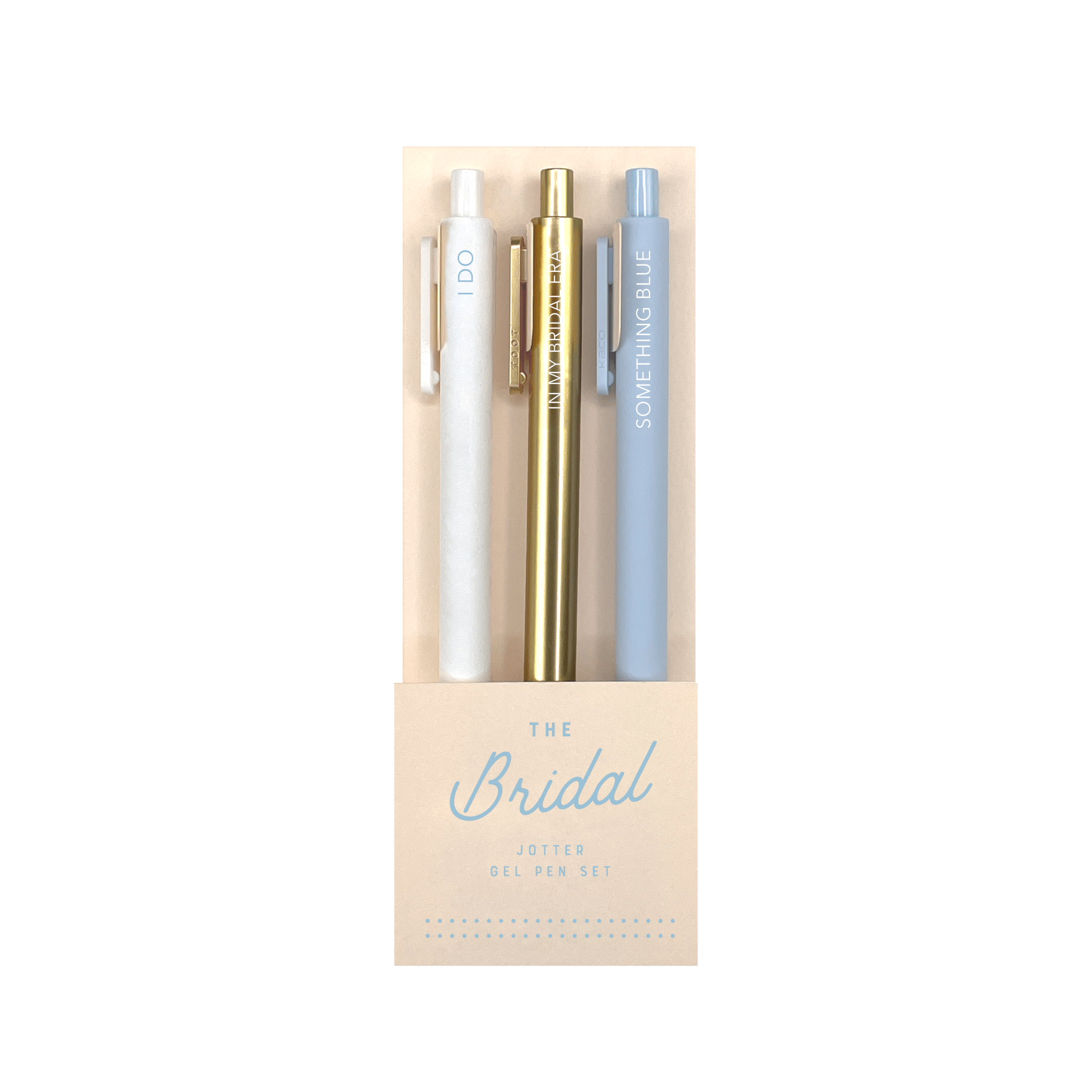 Bridal Jotter Gel Pen: Set of 3 - Twirls + Twigs