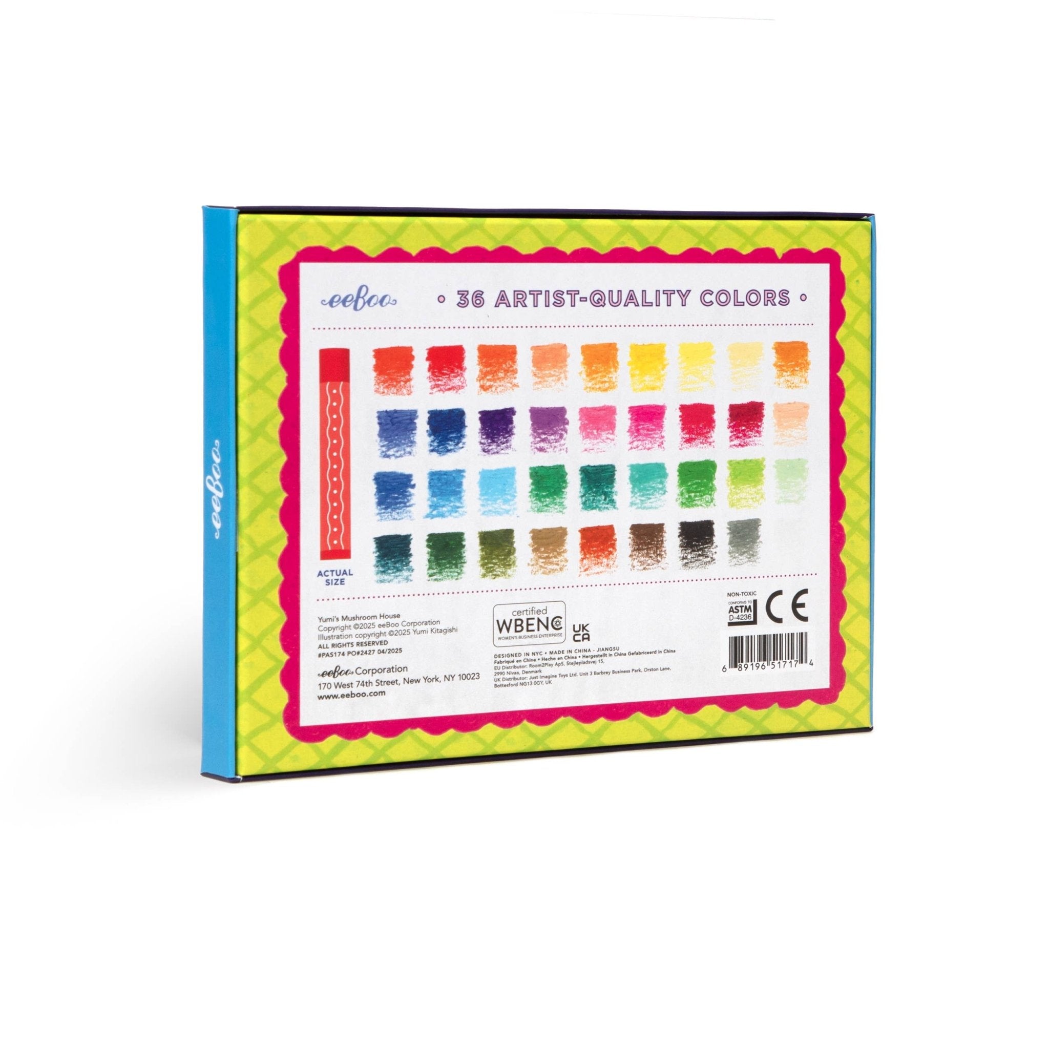 Yumi's Mushroom House 36 Oil Pastels - Twirls + Twigs