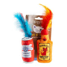 Furball + Catweiser Catnip Cat Toy with Feathers - Twirls + Twigs