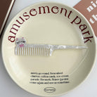 Whimsical Animal Acetate Combs，Vegetable Portable Hair Tools: Puppy - Twirls + Twigs