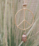 Air Element Peace Bell Wind Chime - Fair Trade Garden - Twirls + Twigs