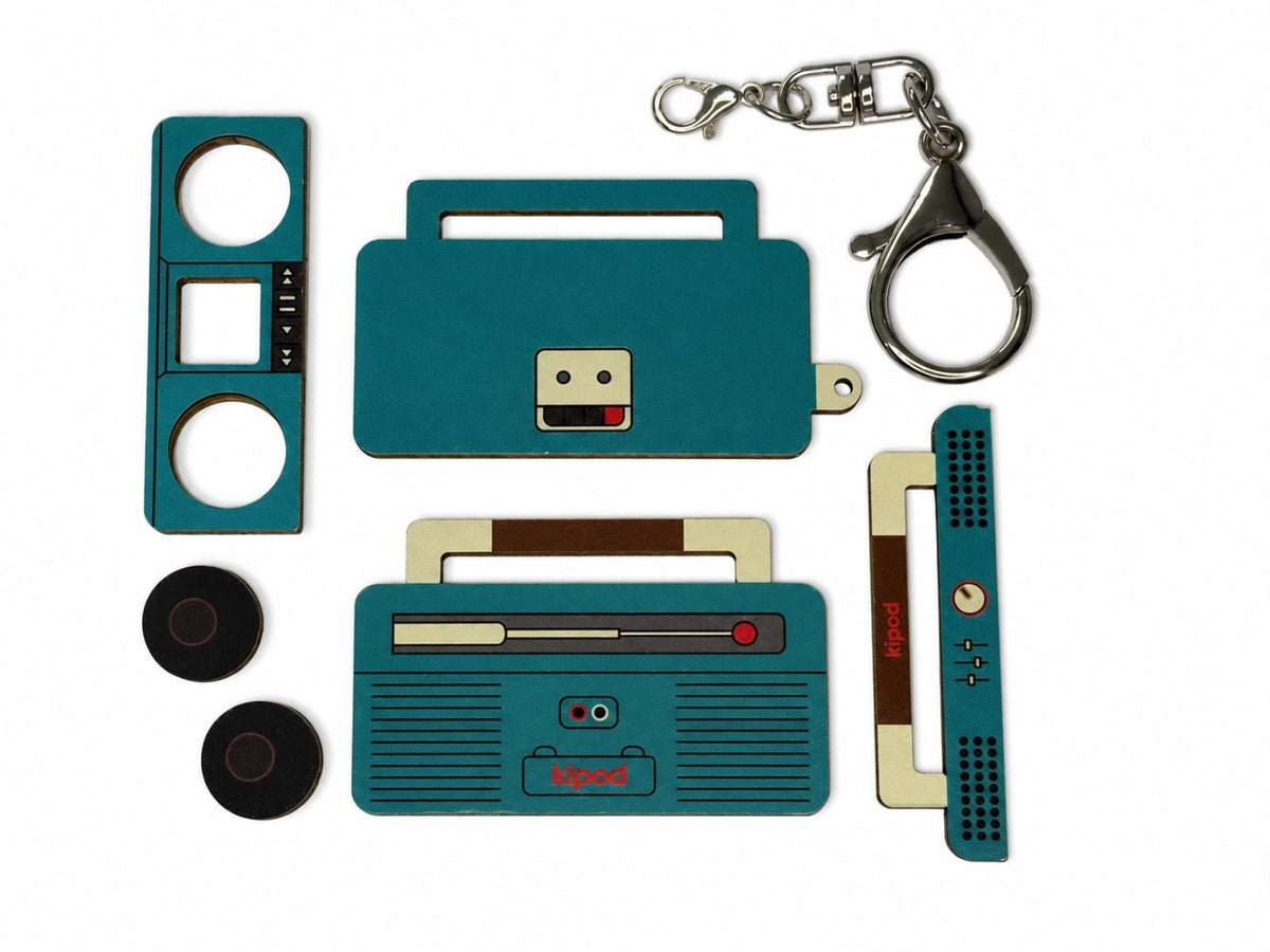Mini Keychain Kit - Boombox - Twirls + Twigs