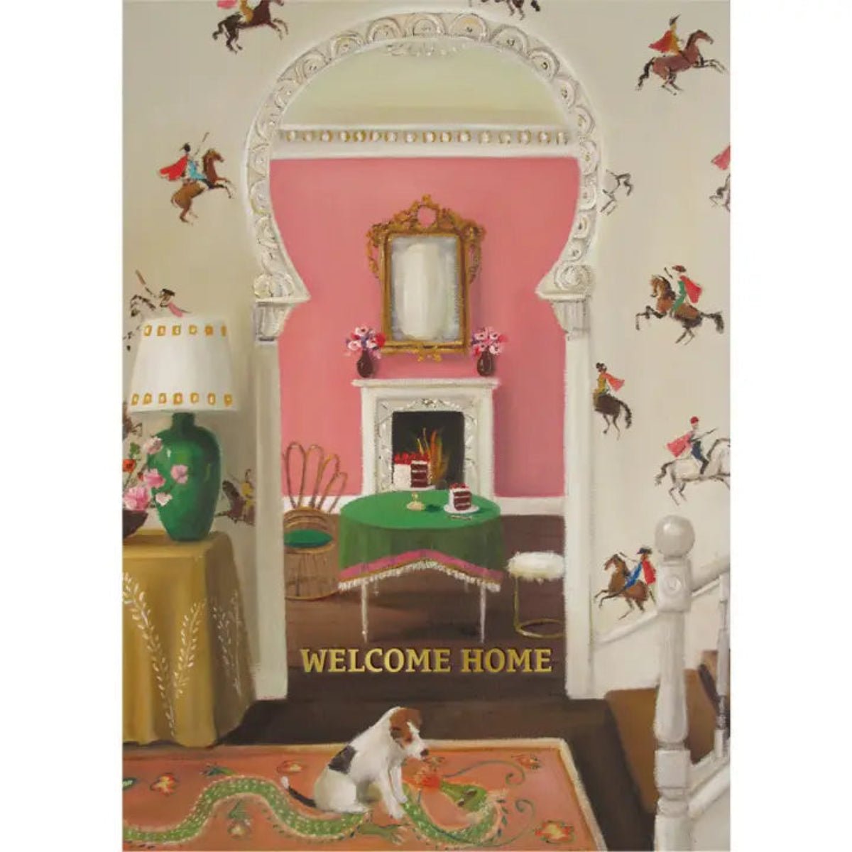 Welcome Home Dog Card - Twirls + Twigs