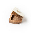 Mukhendu Heart Keepsake Box - Bone & Brass Inlay - Twirls + Twigs