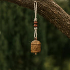 6" Rustic Noah Cow Bell Wind Chime - Hand Tuned - Twirls + Twigs
