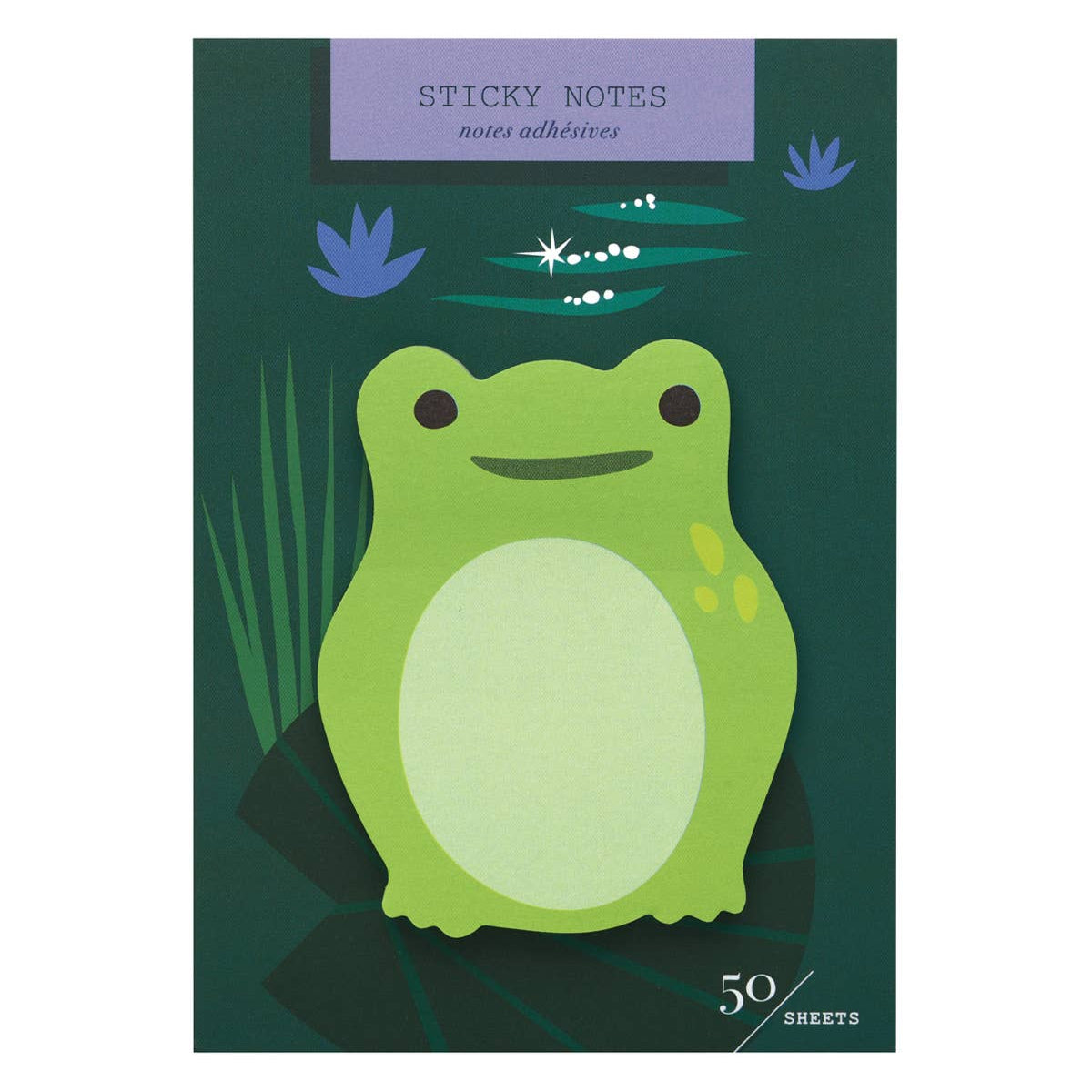 Frog Die Cut Sticky Notes – Twirls + Twigs